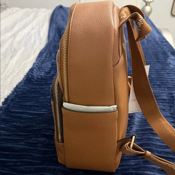 Calvin Klein Brown Backpack with Logo Accent - Picture 3 of 8